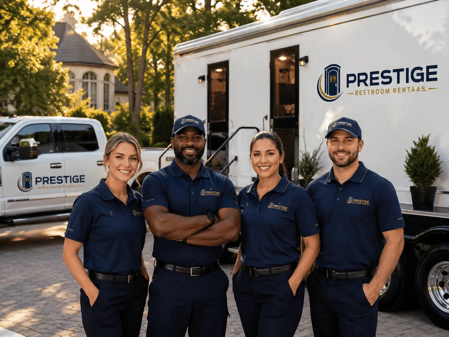 Trusted Luxury Portable Restrooms company in Somerville, IN